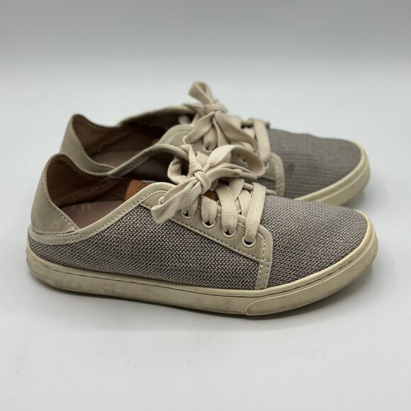 OLUKAI Pehuea Li Women's Slip On Sneakers Casual Shoes Drop-down Heal Size 5 - Picture 2 of 10